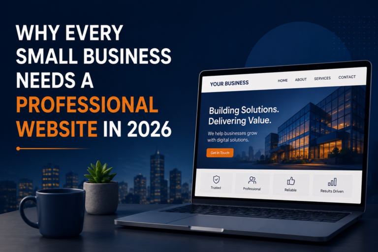 WHY EVERY SMALL BUSINESS NEEDS A PROFESSIONAL WEBSITE IN 2026